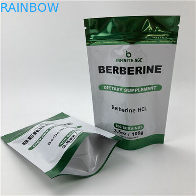 Wholesale Custom Printed Standing Up Empty Pouch Quality Assurance Packaging Mylar  Aluminum Foil Bags With Tear Notch