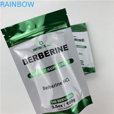 Wholesale Custom Printed Standing Up Empty Pouch Quality Assurance Packaging Mylar  Aluminum Foil Bags With Tear Notch