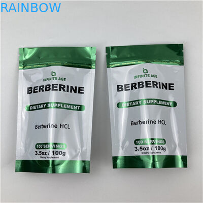 Wholesale Custom Printed Standing Up Empty Pouch Quality Assurance Packaging Mylar  Aluminum Foil Bags With Tear Notch