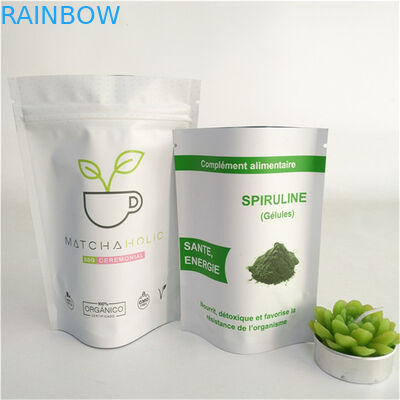 Customized Printing Heat Seal Reusable Stand Up Bag Food Grade Mylar Sachet Packaging