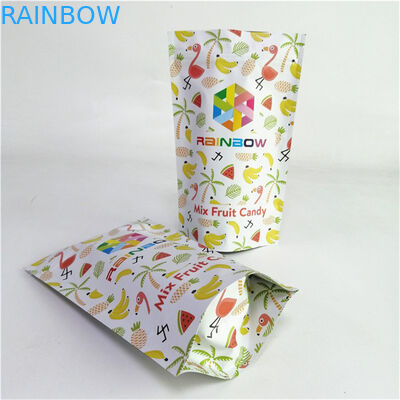 Hot Selling Custom Digital Printing Smell Proof  Aluminum Foil Mylar Resealable Stand Up Pouches With Window