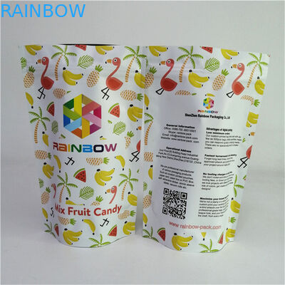 Environmental Friendly Plastic Mylar Standing Aluminum Foil Zipper Bag Smell Proof Customized Printed