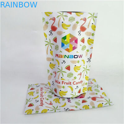 Environmental Friendly Plastic Mylar Standing Aluminum Foil Zipper Bag Smell Proof Customized Printed