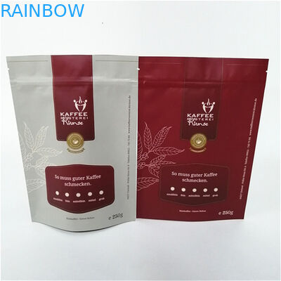 Wholesale Recyclable Stand Up Zip Lock Heat Seal Plastic Pouches For Food Packaging Leak Proof