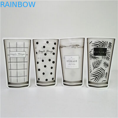 Customized Size and Design Needs Stand Up Pouch With Zipper Matt Finish Aluminum Foil Mylar Doypack