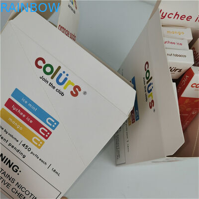 Hot Custom Logo Tear Away Display Box Cardboard PDQ Counter Corrugated Display Boxes