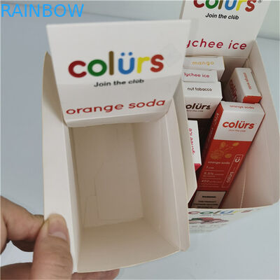 Hot Custom Logo Tear Away Display Box Cardboard PDQ Counter Corrugated Display Boxes