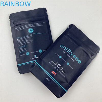 Custom Logo Printed Stand Up Pouch With Zipper Matt Finish Aluminum Foil Mylar Doypack