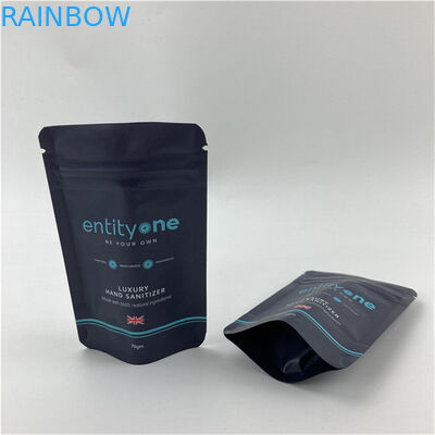 Custom Logo Printed Stand Up Pouch With Zipper Matt Finish Aluminum Foil Food Grade Material Doypack