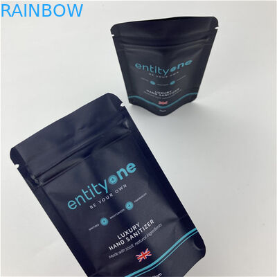 Custom Logo Printed Stand Up Pouch With Zipper Matt Finish Aluminum Foil Mylar Doypack