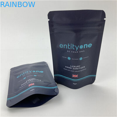 Custom Logo Printed Stand Up Pouch With Zipper Matt Finish Aluminum Foil Mylar Doypack