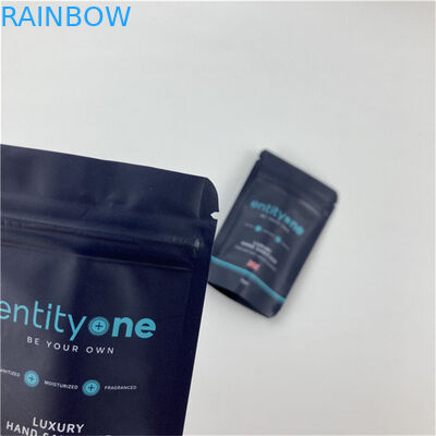 Custom Logo Printed Stand Up Pouch With Zipper Matt Finish Aluminum Foil Food Grade Material Doypack