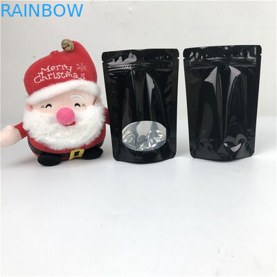 Custom thickness Wholesale Recyclable Stand Up Zip Lock Heat Seal Plastic Pouches For Food Packaging With Window