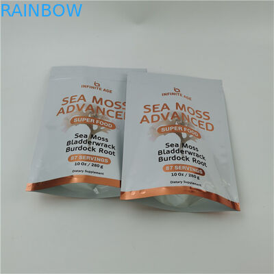 Accepted Up to 10 Colors Available Easy Tear Line Stand Up Pouch  Bag Heat Seal Zipper Top