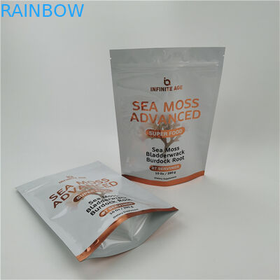 Accepted Up to 10 Colors Available Easy Tear Line Stand Up Pouch  Bag Heat Seal Zipper Top