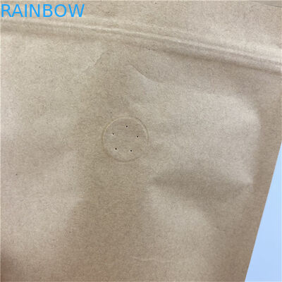 Customized Size and Design Needs Colorful Printing Kraft Paper Snack Food Packaging Bags