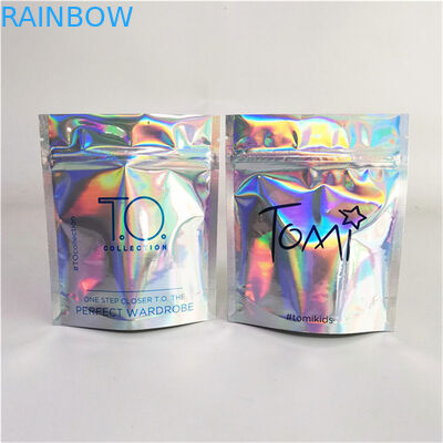 Food Packaging Material Customized Private Label  Moisture Proof Zipper Stand Up Packaging Bag