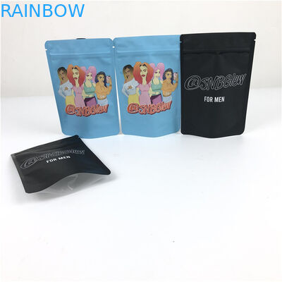 Easy Tear Line Plastic Pouches Packaging Manufacturer Custom Your Own Logo PET Aluminium Frosted