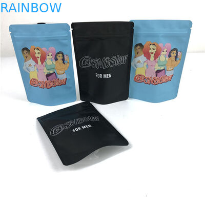 Easy Tear Line Plastic Pouches Packaging Manufacturer Custom Your Own Logo PET Aluminium Frosted