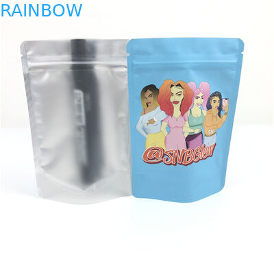 Easy Tear Line Plastic Pouches Packaging Manufacturer Custom Your Own Logo PET Aluminium Frosted
