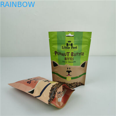 Top Requested Products High Quality Matte Zipper Pet Food Bags Stand Up Pouch