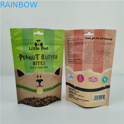 Top Requested Products High Quality Matte Zipper Pet Food Bags Stand Up Pouch