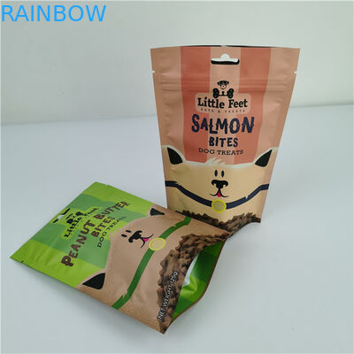 Top Requested Products High Quality Matte Zipper Pet Food Bags Stand Up Pouch