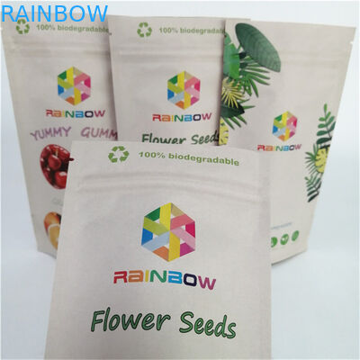 Environmental Friendly Custom Smell Proof Colorful Printing Custom Packaging Stand Up Pouch Bag