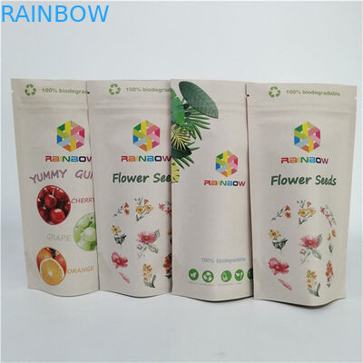 Environmental Friendly Custom Smell Proof Colorful Printing Custom Packaging Stand Up Pouch Bag