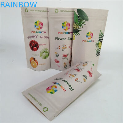 Environmental Friendly Custom Smell Proof Colorful Printing Custom Packaging Stand Up Pouch Bag