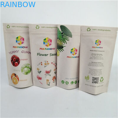 Environmental Friendly Custom Smell Proof Colorful Printing Custom Packaging Stand Up Pouch Bag