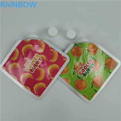 Recyclable Leak Proof Beverage Drinking Spout Packaging Bags Plastic Liquid Pouch