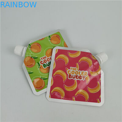 Recyclable Leak Proof Beverage Drinking Spout Packaging Bags Plastic Liquid Pouch