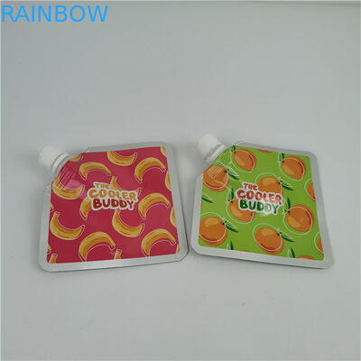 Recyclable Leak Proof Beverage Drinking Spout Packaging Bags Plastic Liquid Pouch