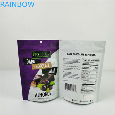 Custom Digital Printing PE Zipper Pouch Eco-Friendly and Heat Seal Sealing Handle