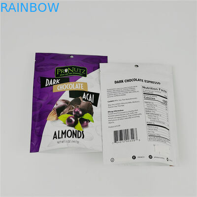 Custom Digital Printing PE Zipper Pouch Eco-Friendly and Heat Seal Sealing Handle