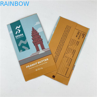 Custom Design Easy Tear Line Three Side Sealed Mylar Packaging Bag Accepted Up To 10 Colors Available