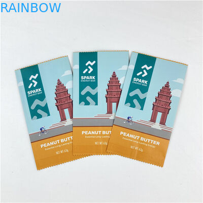 Custom Design Easy Tear Line Three Side Sealed Mylar Packaging Bag Accepted Up To 10 Colors Available