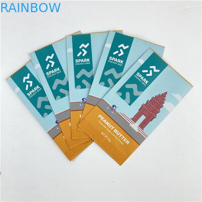 Custom Design Easy Tear Line Three Side Sealed Mylar Packaging Bag Accepted Up To 10 Colors Available