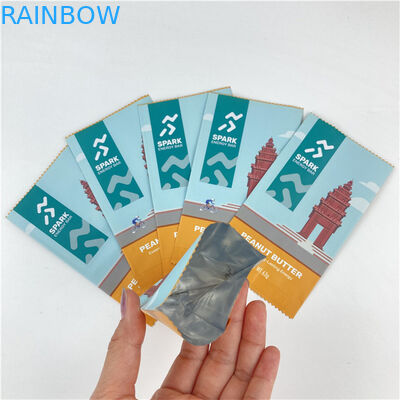 Custom Design Easy Tear Line Three Side Sealed Mylar Packaging Bag Accepted Up To 10 Colors Available