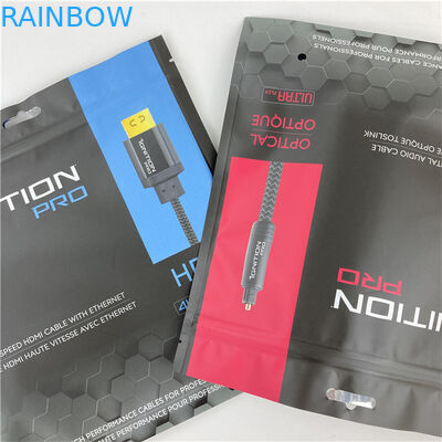 Three Side Sealed Mylar Packaging Bag Flat Pouch With Zipper Accepted Up to 10 Colors Available