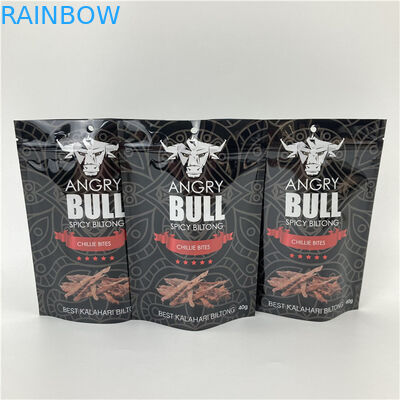 Leak Proof Stand Up Pouch With Zipper Gravure/Digital Printed Packaging Pouch