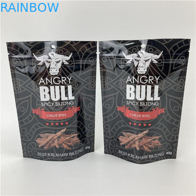 Leak Proof Stand Up Pouch With Zipper Gravure/Digital Printed Packaging Pouch