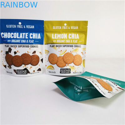 Custom Logo Printed Aluminum Foil Mylar Doypack with Gravure Printing Surface Handling