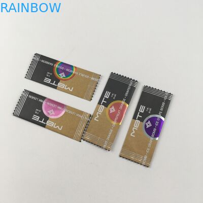 Empty Flexible Laminated Sealed Pillow Bag Chocolates Sachet For Freezer Food