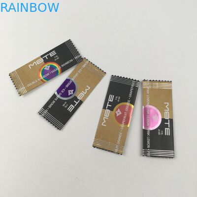 Empty Flexible Laminated Sealed Pillow Bag Chocolates Sachet For Freezer Food