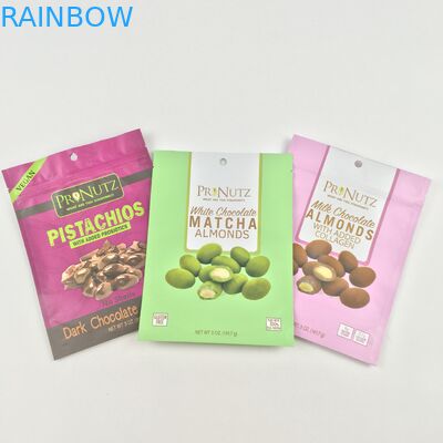 Custom Matte Stand Up Pouch Aluminum Foil Mylar Bag Powder Packaging