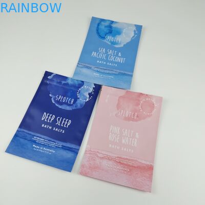 Body Scrub Bath Sea Salt Zipper Stand Up Spice Bag Pouch Plastic Pouches Packaging