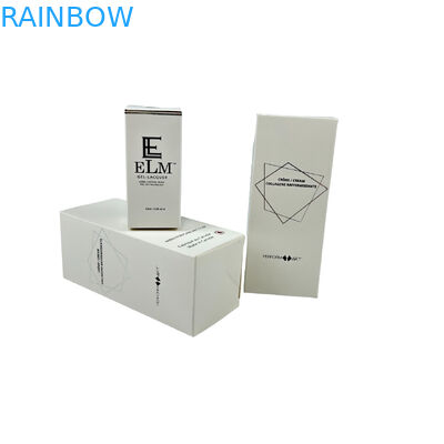 Custom White Cardboard 350g Paper Packaging Box For Cosmetic With Gravure Printing