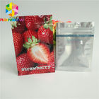 Three Side Heat Seal Packaging Bags Small Size Mylar Moisture Barrier For Cotton Candy